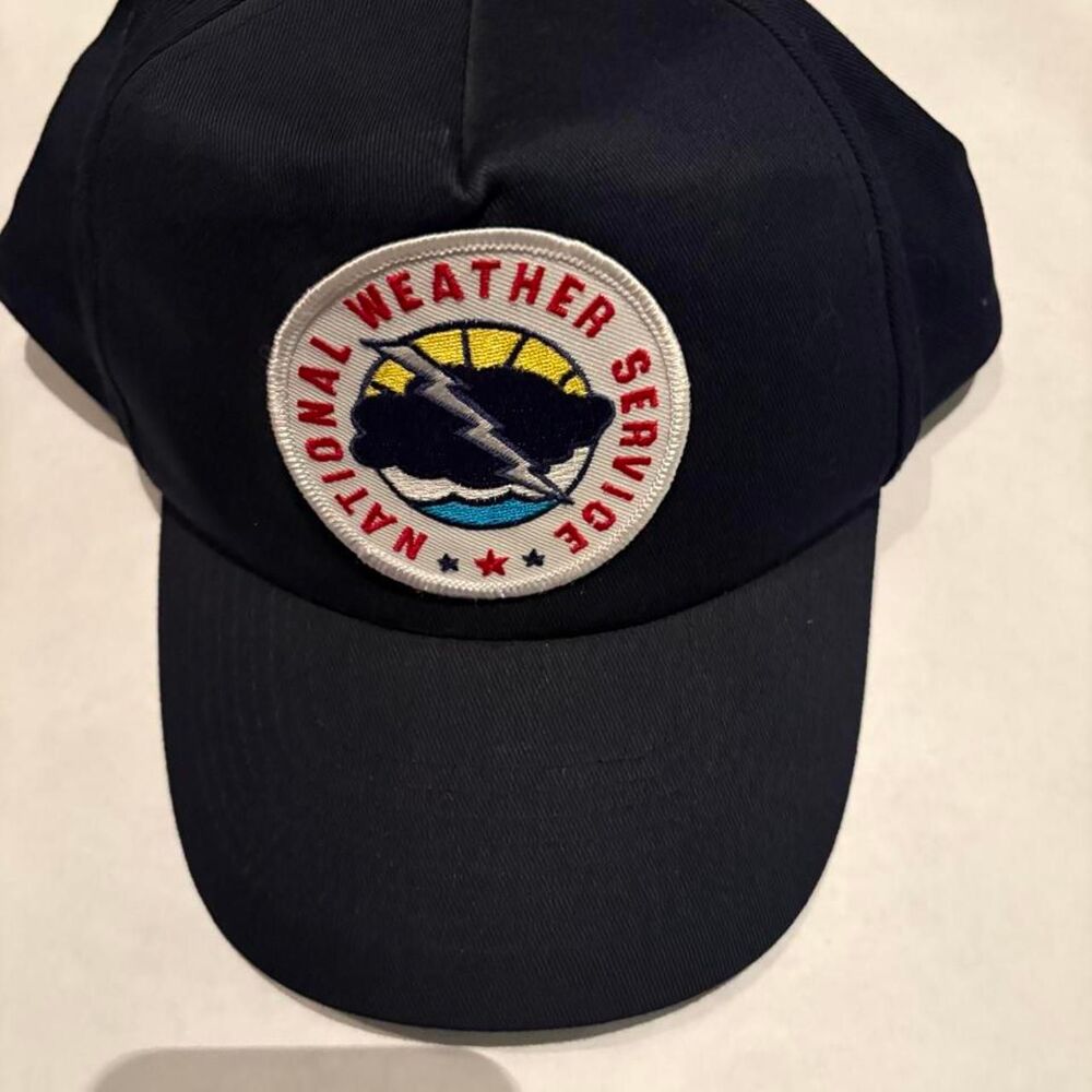 Vintage National Weather Service "Cooperative Observer" Snapback Hat Cap